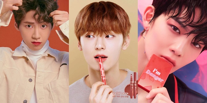 PHOTO: 6 Korean Male Idols Suitable as Makeup Brand Models: Minhyun NUEST - Ong Seung Wu