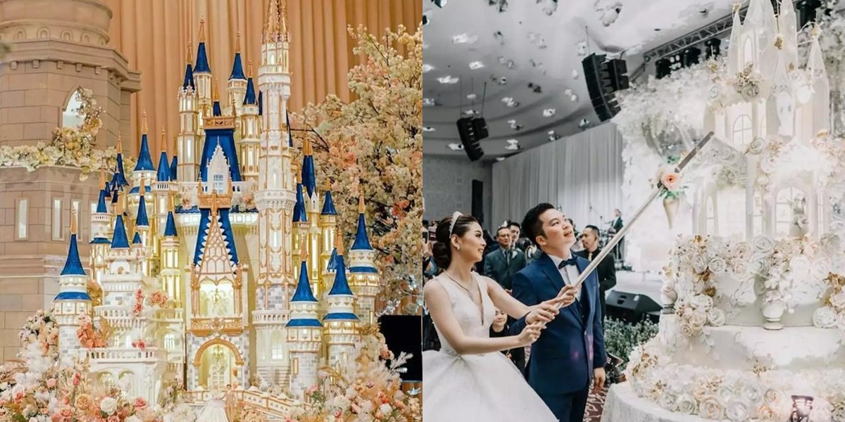 Foto 8 Wedding Cakes of Celebrities Shaped Like Luxury Palaces, Jumbo Size and Too Beautiful to Eat