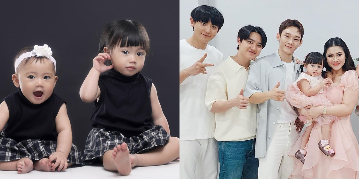 Photos of Felicya Angelista's Children Interacting with D.O. EXO and Kim Bum, We Can't Relate!