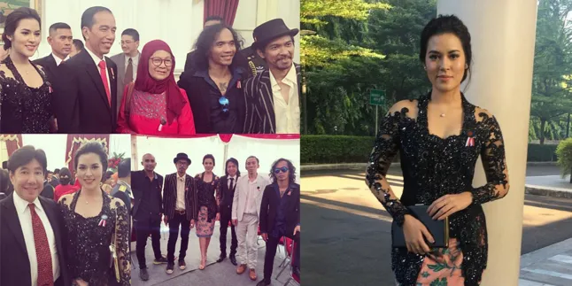 FOTO: Anggun & Cantik, Momen Saat Raisa Tampil di Istana Negara