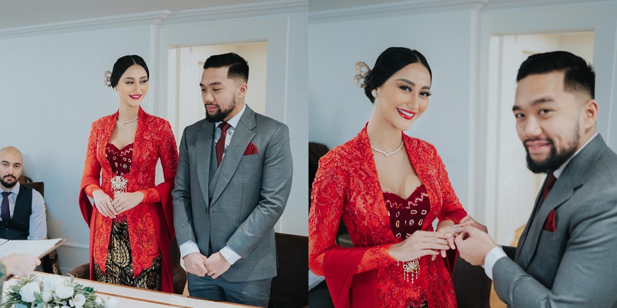 Ayu Maulida, Miss Indonesia 2020, Gets Married at the Swiss Civil Registry, Does Her Own Makeup