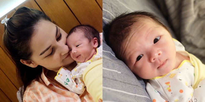 Photo of Baby Balint, Kesha Ratuliu's Younger Brother Whose Mother Recently Passed Away, Now Mona Ratuliu Becomes His Breastfeeding Mother