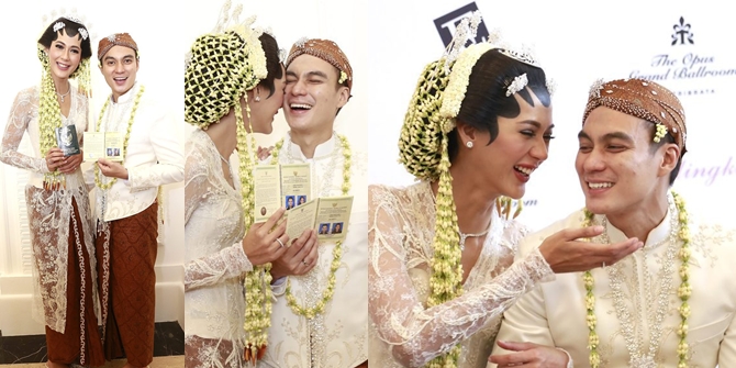 PHOTO Baim Wong and Paula Verhoeven Officially Married, Super Happy