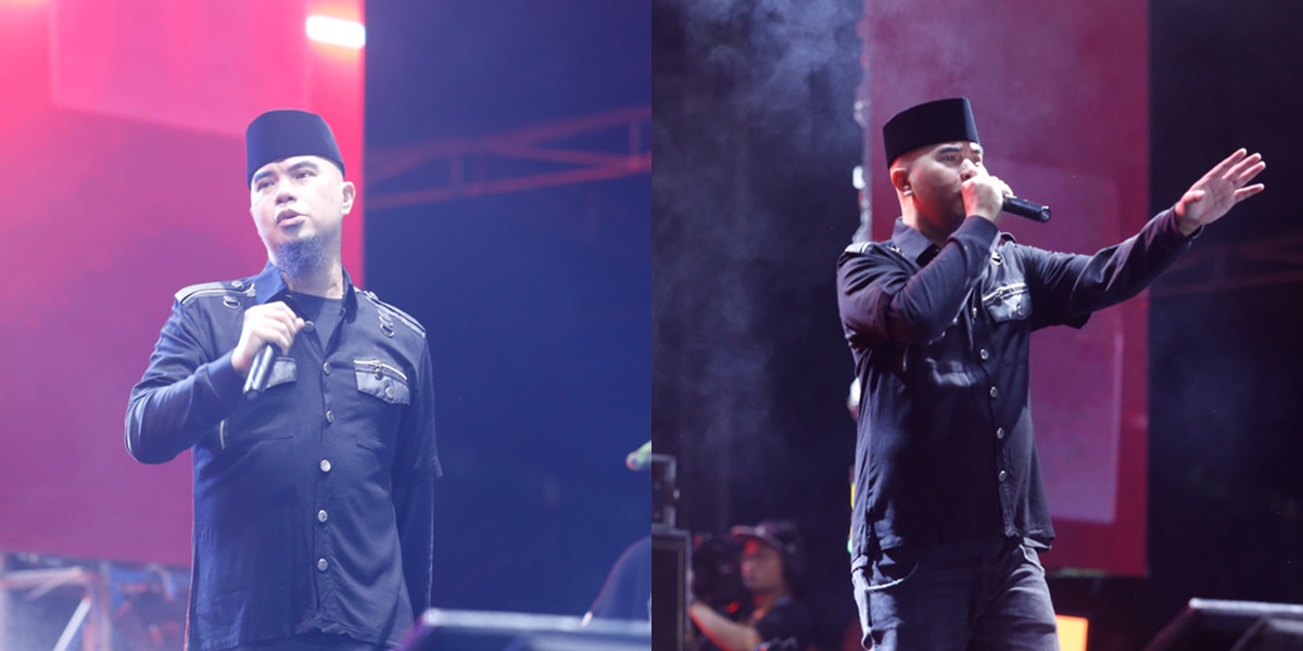 PHOTO: Performing the Song 'Distorsi' at Synchronize Fest 2022, Ahmad Dhani Mentions Ferdi Sambo's Name