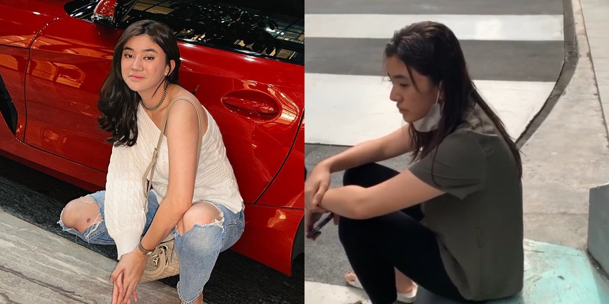 Photo of Clara Shinta, a TikTok celebrity whose luxury car was confiscated by a debt collector, used as collateral by her ex-husband