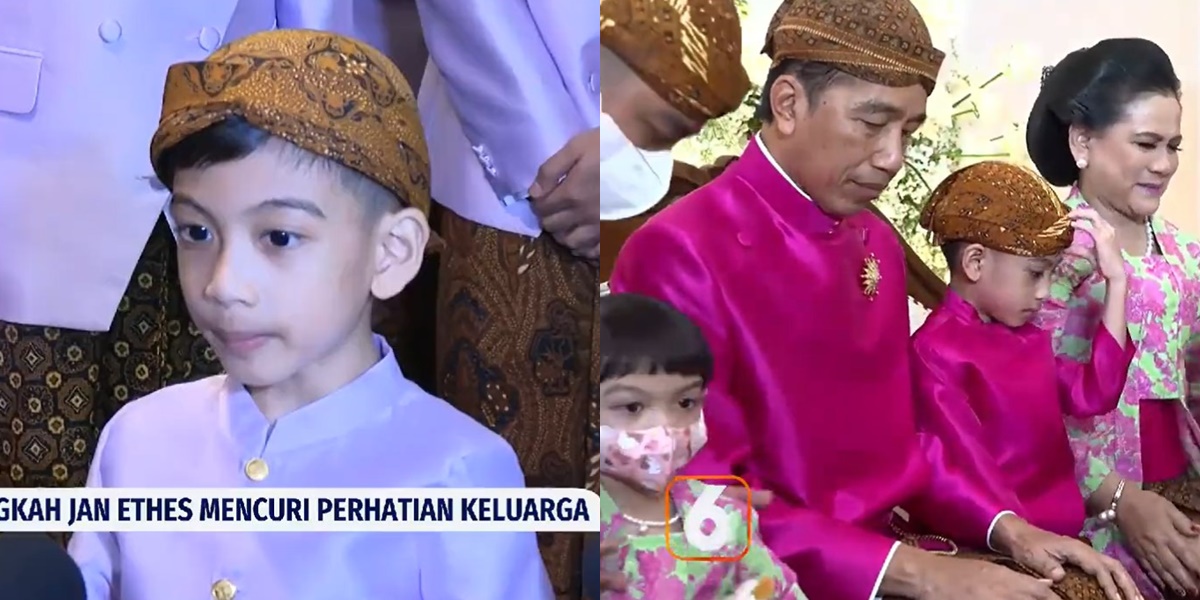 Grandchildren of President Jokowi Highlighted at Om Kaesang Pangarep's Event, Jan Ethes Becomes Spokesperson of the Family