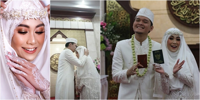 FOTO Detail Akad Nikah Anisa  Rahma  Dito Bahagia Penuh 