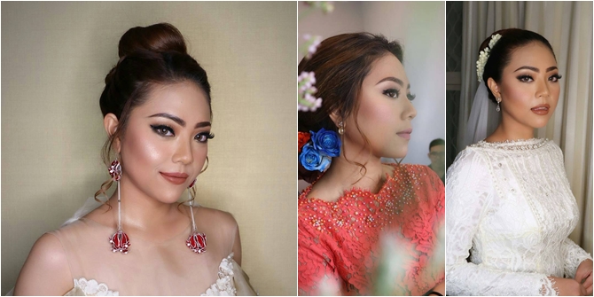 FOTO: DETAIL MAKEUP PERNIKAHAN GIANNI ISTRI KEENAN PEARCE 