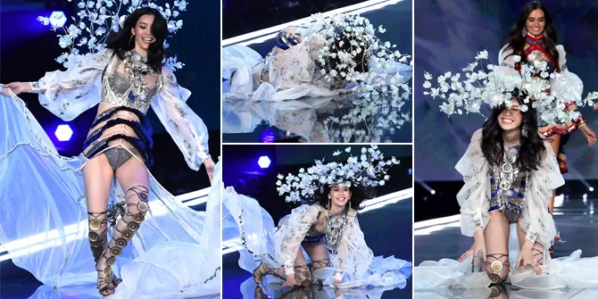 Foto Detik Detik Saat Ming Xi Jatuh Di Catwalk Victoria S Secret Kapanlagi Com Foto Detik Detik Saat Ming Xi Jatuh Di Catwalk Victoria S Secret Kapanlagi Com