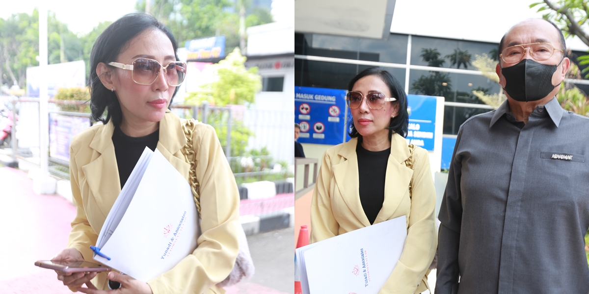 Photo of Dewi Sanca After Experiencing Alleged Assault and Defamation, Visiting the Police Office and Bringing This Evidence