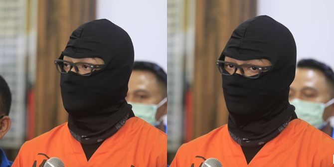 Dwi Sasono Wears a Face Covering During Drug Case Press Release, Admits Addiction But Not a Bad Person