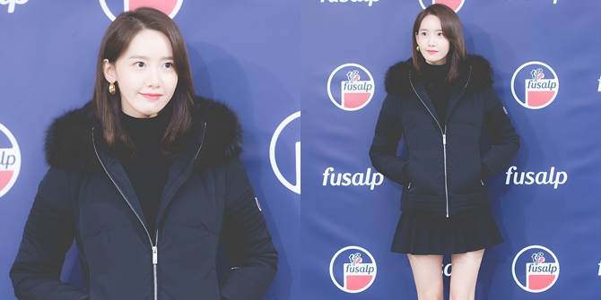 PHOTO: Yoona Girls Generation Winter Fashion, Wearing Mini Skirt