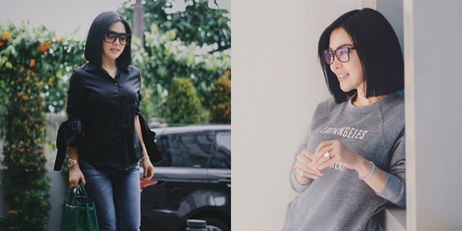 PHOTO: Syahrini's Simple & More Elegant Fashion Ahead of Marriage