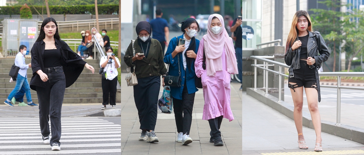 Photos of Unique Phenomenon 'Citayam Fashion Week' that is Viral, Attracting Government and Japanese Media Attention - Boosting Traders' Sales Tripled