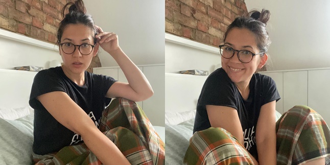 Photos of Hannah Al Rashid Relaxing in Sarong, Natural Beautiful Face Flooded with Praise