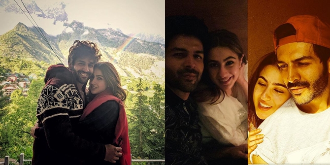 Intimate Photos of Sara Ali Khan and Kartik Aaryan, Officially Announce Dating!