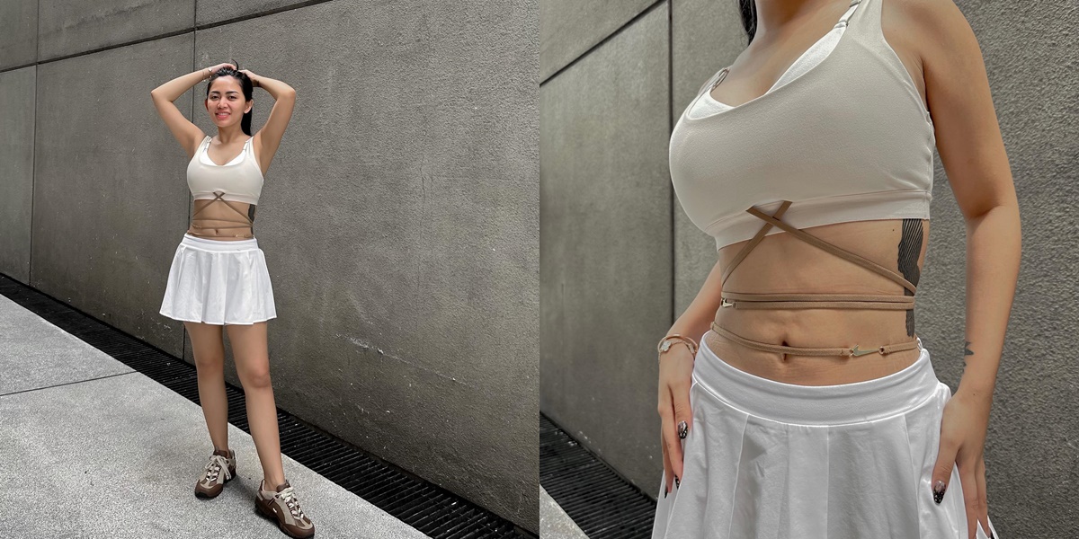 Photos of Rachel Vennya who are becoming more daring to appear revealing, her flat stomach and large tattoo are highlighted by netizens