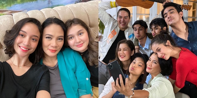 Selfie Photos of the 'BUKU HARIAN SEORANG ISTRI' Cast, Showing Unity and Fun on the Shooting Location!