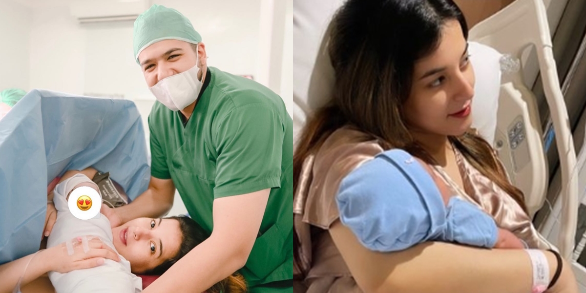 Photos of Tasya Farasya Giving Birth to Second Child, Blessed with a Son - Happy Accompanied by Her Husband during Delivery