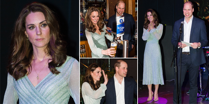 PHOTO: This Glittery Dress Makes Kate Middleton as Beautiful as Elsa from FROZEN