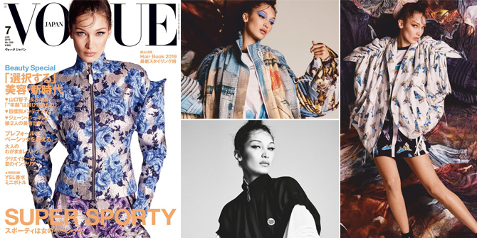 PHOTO: Bella Hadid's Beautiful Style on the Cover of Vogue Japan, So Cool!