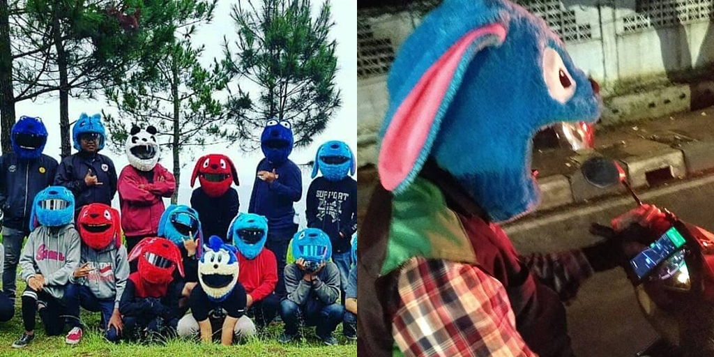 PHOTO: Gemas, 8 Trendy Helmet Covers from Pikachu to Unicorn