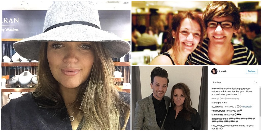 FOTO IBU LOUIS TOMLINSON, WANITA HEBAT YANG BERJUANG LAWAN 