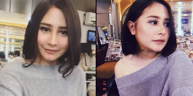 FOTO: IKUTI TREND, PRILLY LATUCONSINA CANTIK DENGAN RAMBUT 