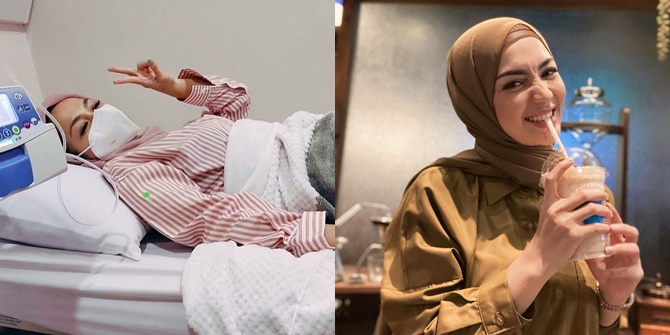 Photos of Imel Putri Cahyati who is Fighting Against Cancer, Still Cheerful and Appears Thinner