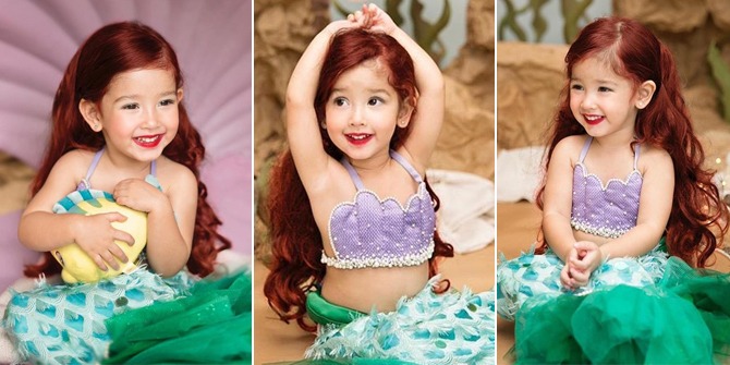 PHOTO: Becoming Ariel 'LITTLE MERMAID', Sera Putri Yasmine Wildblood Looks Beautiful!