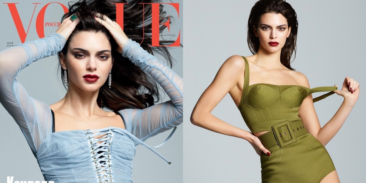 PHOTO: As a Model for Russian Vogue, Kendall Jenner Appears Bold & Sexy