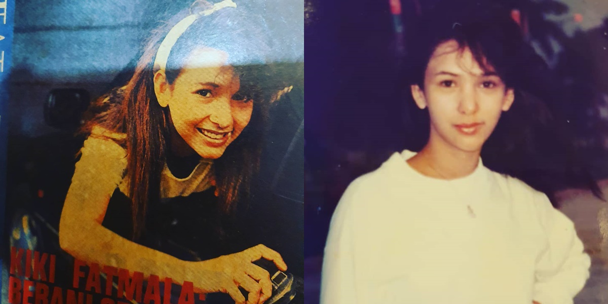 Vintage Photos of Kiki Fatmala as a Teenager and Top 90s Artist, Beautiful since Forever and the Dream of Men in Her Time