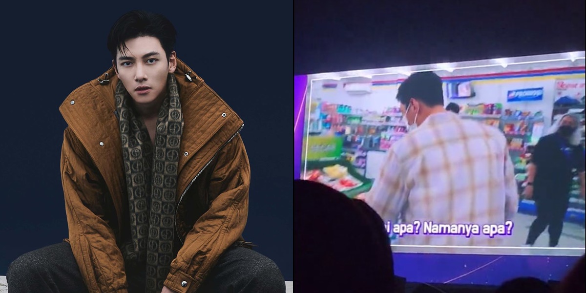 Foto Ji Chang Wook Shopping at a Minimarket in Jakarta, Confused with Sausages and Immediately Eats