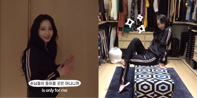 Han Ye Seul's Spacious Room Photos, with Hot Paintings and the Ability to Use the Bathroom while Greeting 'Marilyn Monroe'