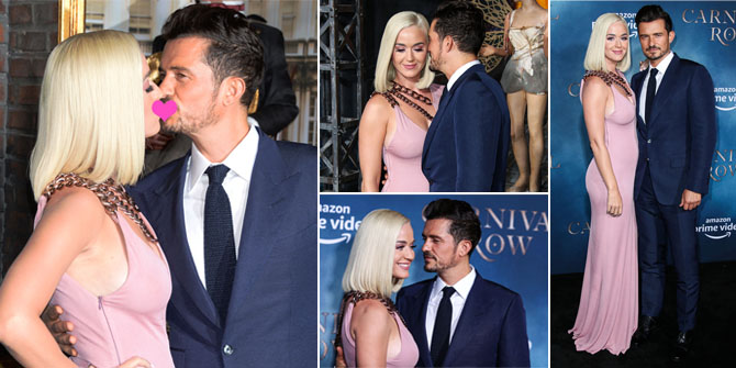 PHOTO: Katy Perry & Orlando Bloom Show Affection on the Red Carpet, Very Romantic!