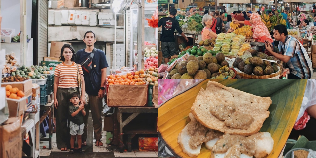 PHOTO: Andien Moved When Visiting Traditional Market