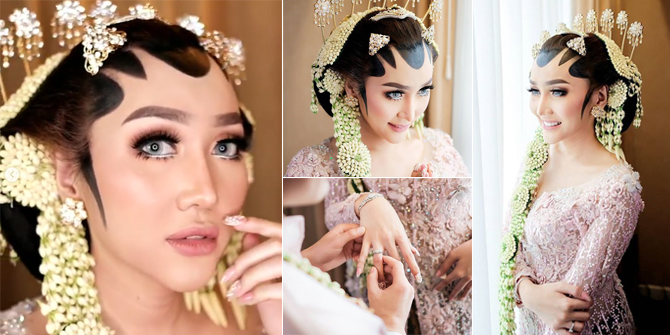 PHOTO: Kebaya - Makeup, This is Lucinta Luna's Detailed Look on her Wedding Day!