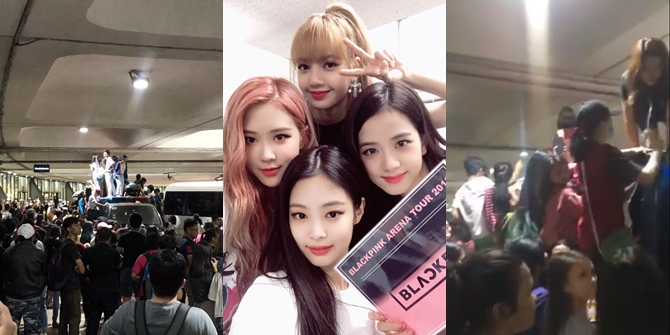 PHOTO: BLACKPINK's Arrival in the Philippines Greeted by Chaotic Fans