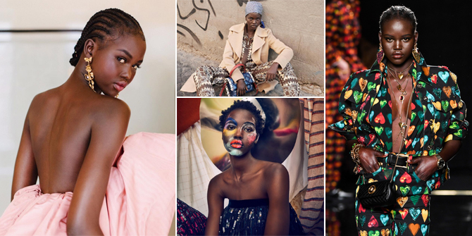 PHOTO: Get to Know Adut Akech, the Woman Who Became the Model of The Year 2018