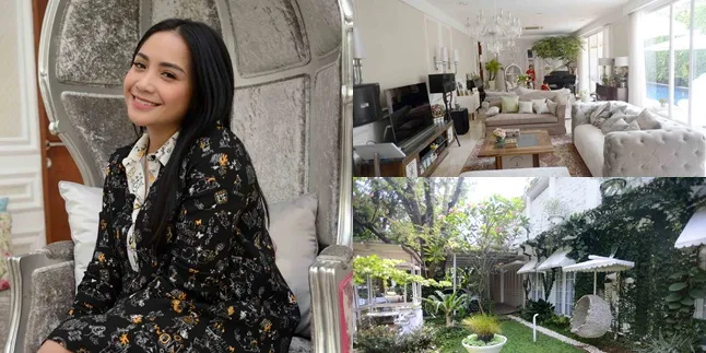 FOTO: KLASIK MODERN, INI RUMAH MEWAH NAGITA SLAVINA 
