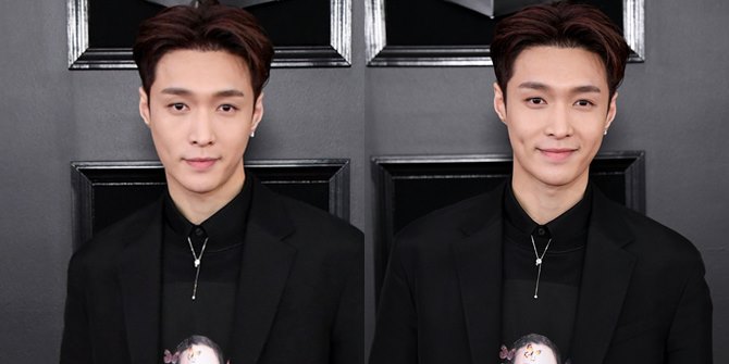 Photo of Lay EXO at the 2019 Grammy Awards, His Cheeks are Sweet