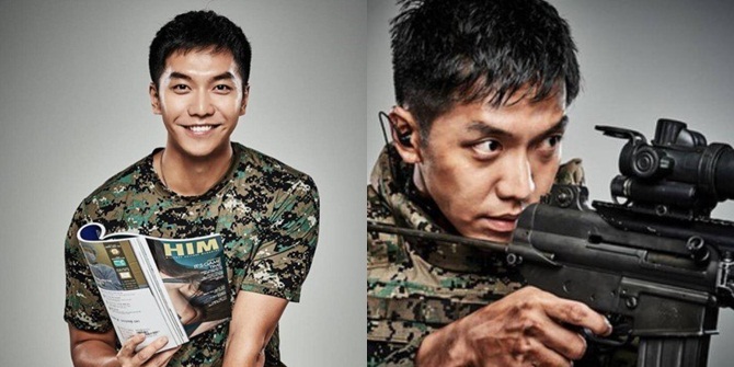 FOTO: LEE SEUNG GI JADI MODEL MAJALAH MILITER, GANTENG 