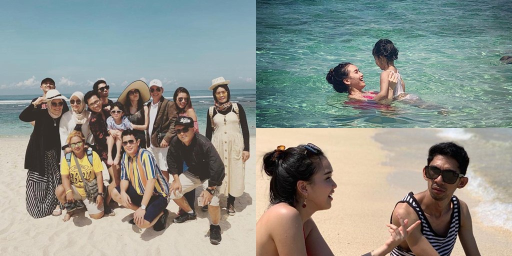 PHOTO: Vacation to the Beach, Ayu Ting Ting Looks Sexy in a Bikini