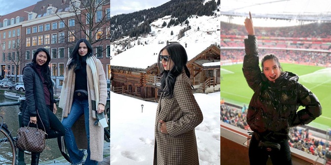 Nia Ramadhani's Vacation Photos in Europe, From the Netherlands to England