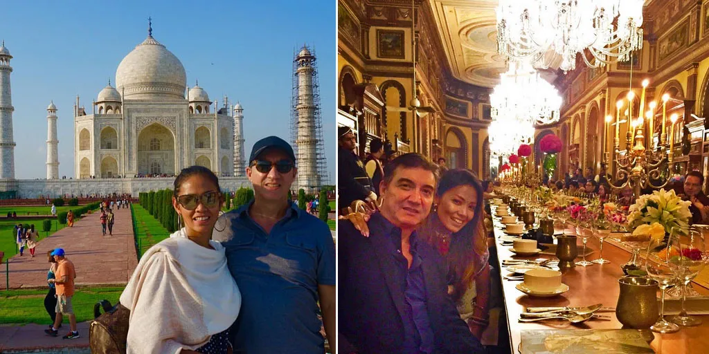 FOTO: LIBURAN ROMANTIS SHANTY - SUAMI DI INDIA, AWAS BAPER 