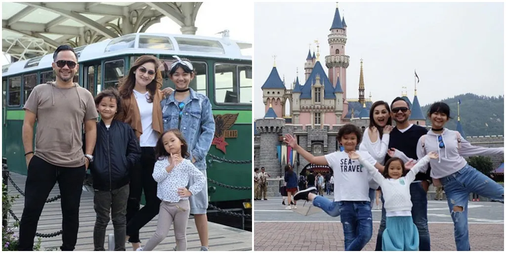 FOTO: LIBURAN SERU MONA RATULIU DAN ANAK-ANAK DI HONG KONG 