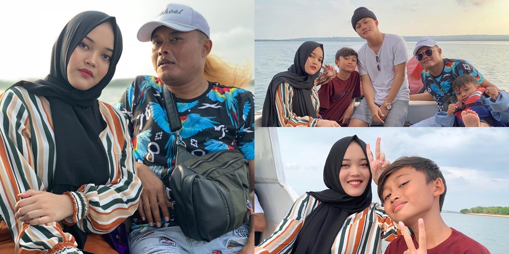 PHOTO: Vacation, Sule & His Children Enjoy Sunset on a Ship