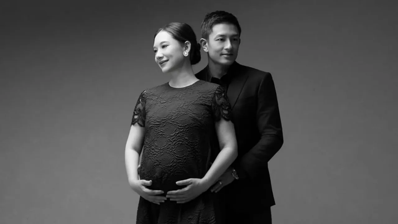 PHOTO: Maternity Photoshoot Athina Papadimitriou & Rio Haryanto Captivates Attention