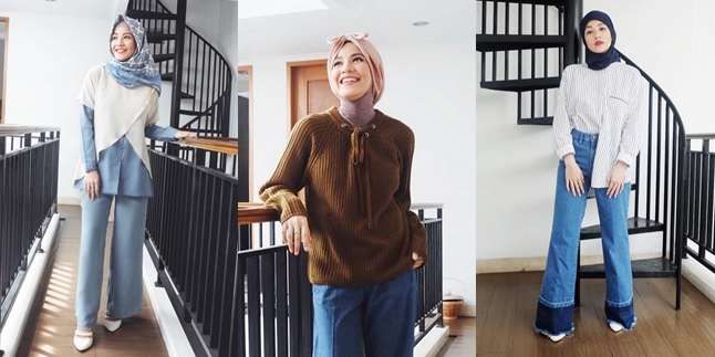 FOTO MEMPESONA INI GAYA HIJAB FASHIONABLE ALA NATASHA 