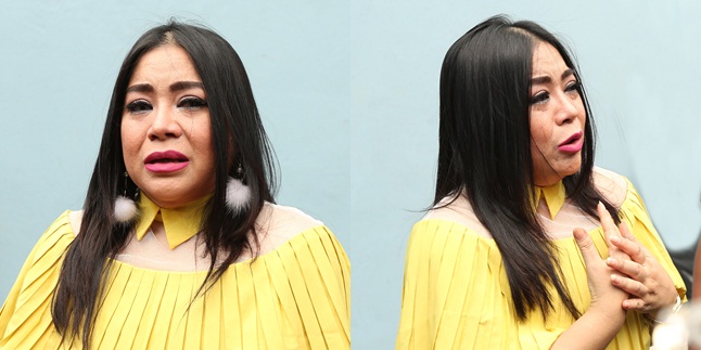  FOTO MENANGIS SEDIH ANNISA BAHAR PRIHATIN KONDISI IBU 